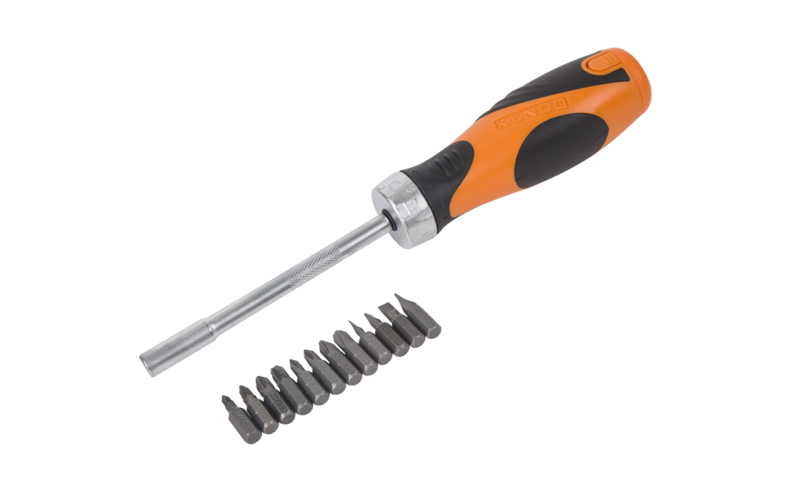 14 pc Ratchet Screwdriver Bits Set